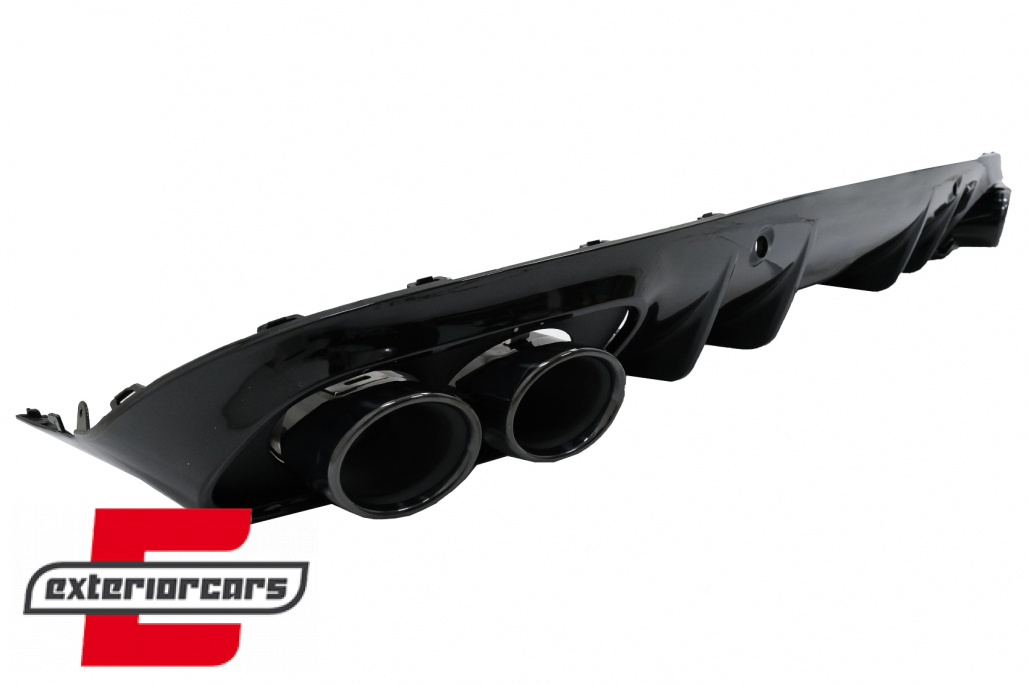 Difuzor zraka & nastavci auspuha C43 AMG dizajn Night paket / Mercedes C-klasa C205 A205 Coupe Cabrio (2014-2019) - Slika 5