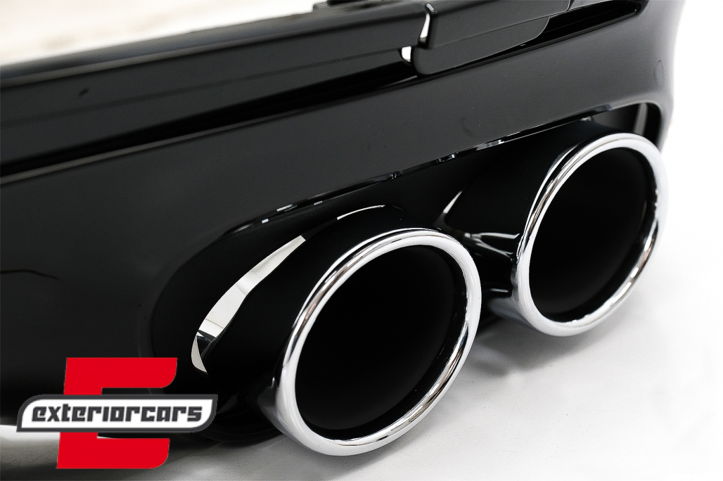 Difuzor zraka & nastavci auspuha C43 AMG dizajn / Mercedes C-klasa W205 S205 Sport Line (2014-2020) - Slika 8