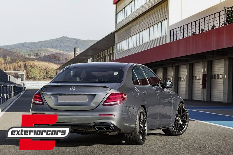 Difuzor zraka & nastavci auspuha E63s AMG dizajn Night paket / Mercedes E-klasa W213 Sport Line (2016-2019) - Slika 11