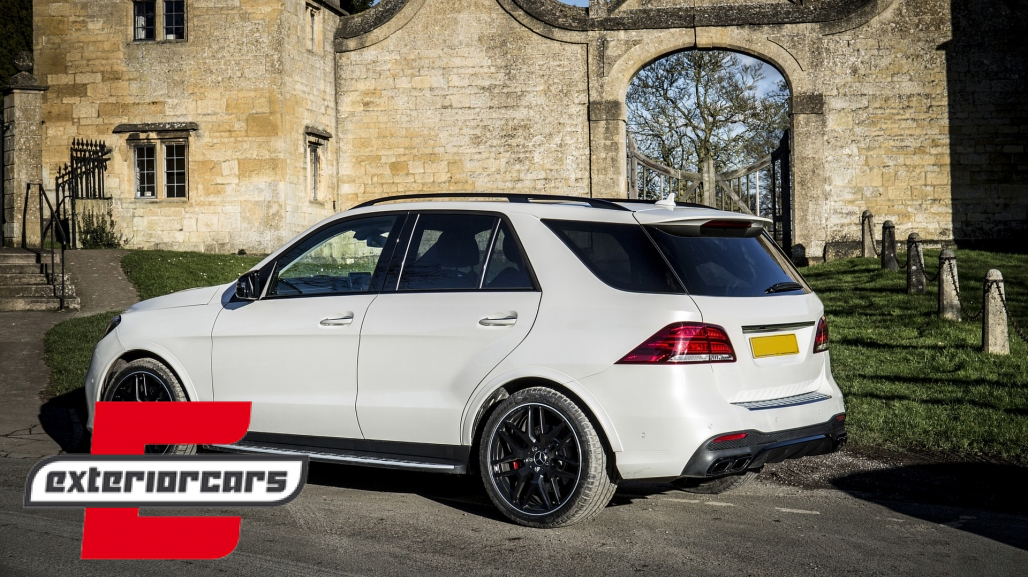 Difuzor zraka & nastavci auspuha GLE63 AMG dizajn (Night paket) / Mercedes GLE W166 SUV Sport Line (2015-2018) - Slika 13