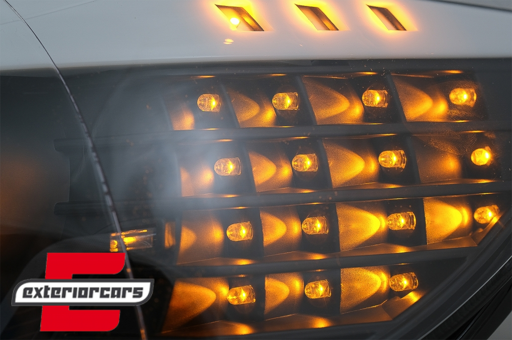 Prednja svjetla 3D LED Angel Eyes LED žmigavci (crna) / BMW serije 3 E90 limuzina E91 karavan (03.2005-08.2008) - Slika 18