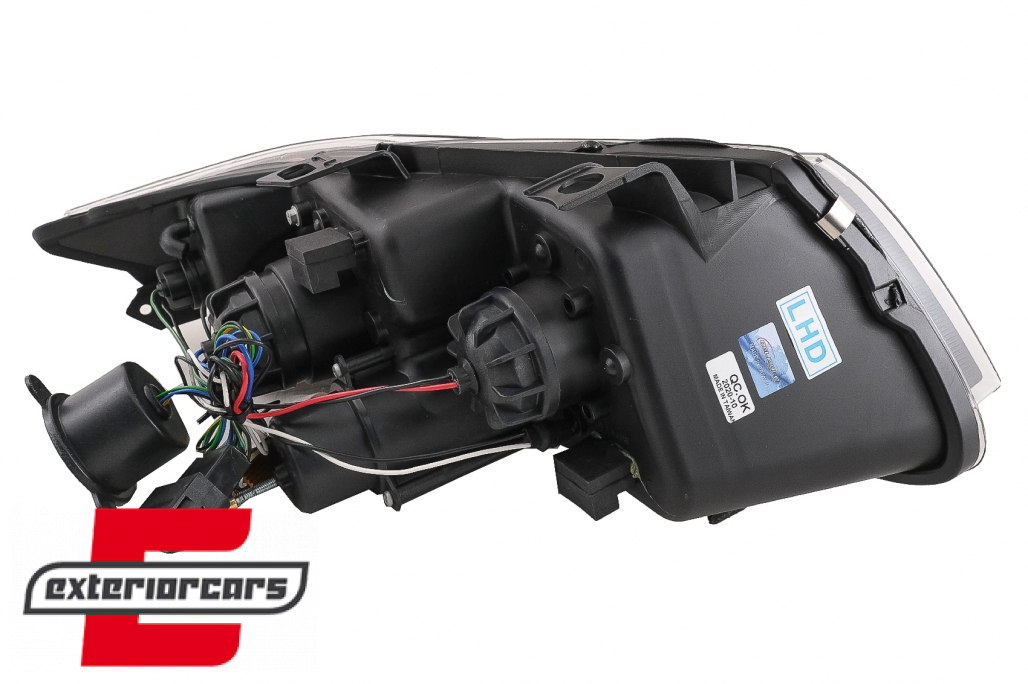 Prednja svjetla 3D LED Angel Eyes LED žmigavci (crna) / BMW serije 3 E90 limuzina E91 karavan (03.2005-08.2008) - Slika 21