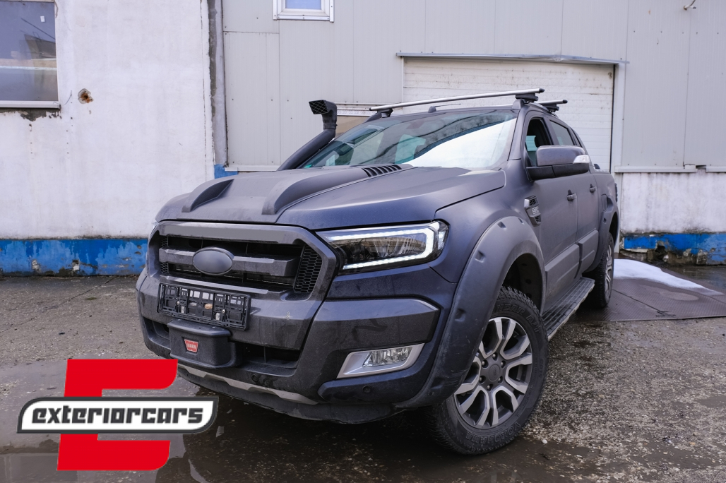 Full LED prednja svjetla LightBar SEQ žmigavci (crna) / Ford Ranger (2015-2022) - Slika 20
