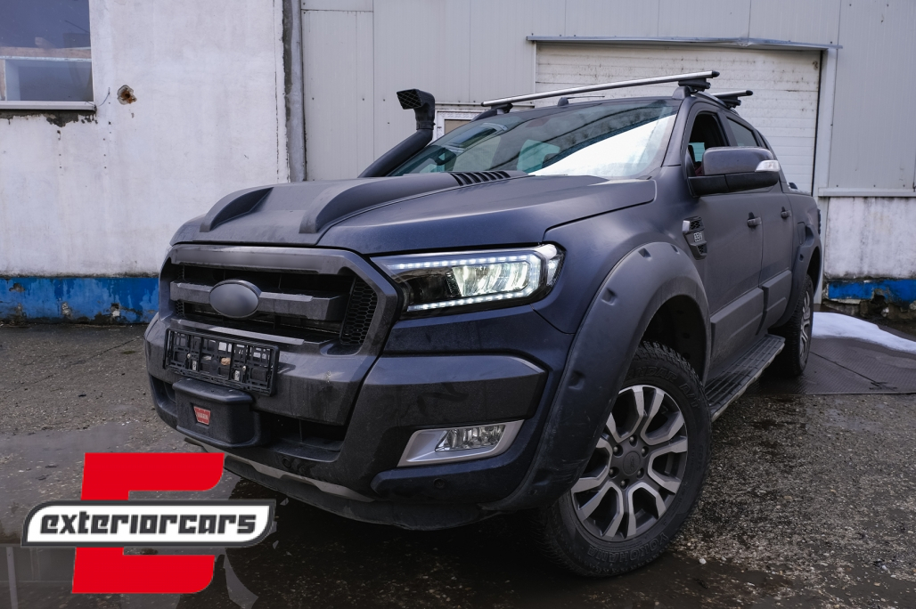 Full LED prednja svjetla LightBar SEQ žmigavci (crna) / Ford Ranger (2015-2022) - Slika 23