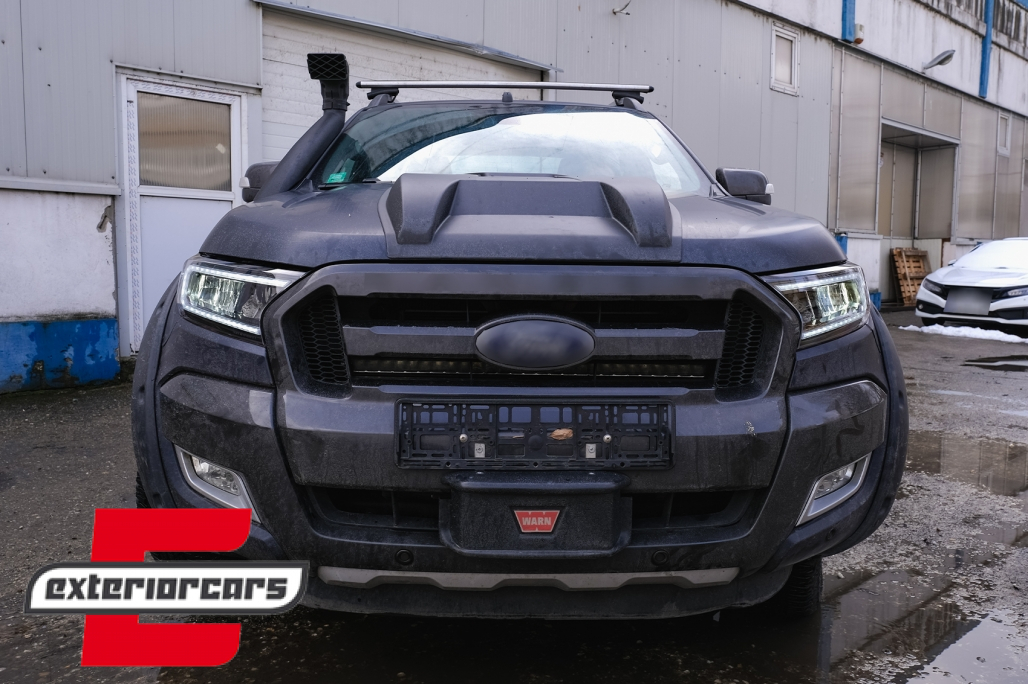 Full LED prednja svjetla LightBar SEQ žmigavci (crna) / Ford Ranger (2015-2022) - Slika 25