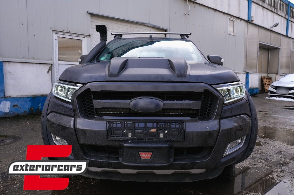 Full LED prednja svjetla LightBar SEQ žmigavci (crna) / Ford Ranger (2015-2022) - Slika 26