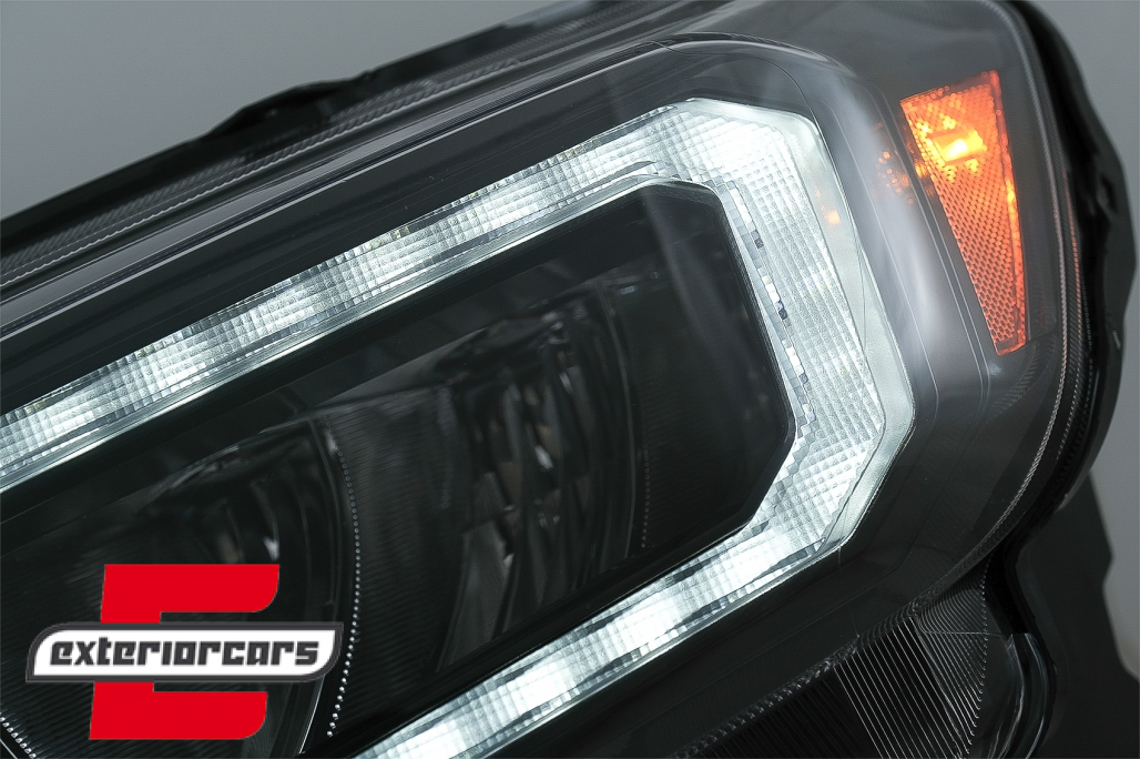 Full LED prednja svjetla LightBar SEQ žmigavci (crna) / Ford Ranger (2015-2022) - Slika 4