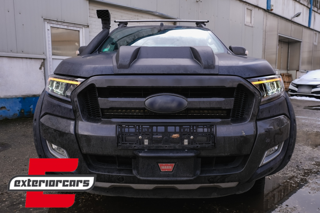 Full LED prednja svjetla LightBar SEQ žmigavci (crna) / Ford Ranger (2015-2022) - Slika 32