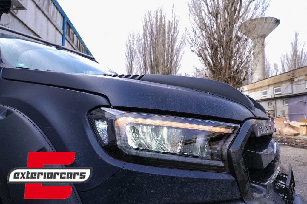 Full LED prednja svjetla LightBar SEQ žmigavci (crna) / Ford Ranger (2015-2022) - Slika 33