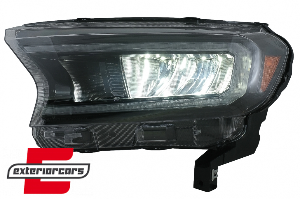 Full LED prednja svjetla LightBar SEQ žmigavci (crna) / Ford Ranger (2015-2022) - Slika 5