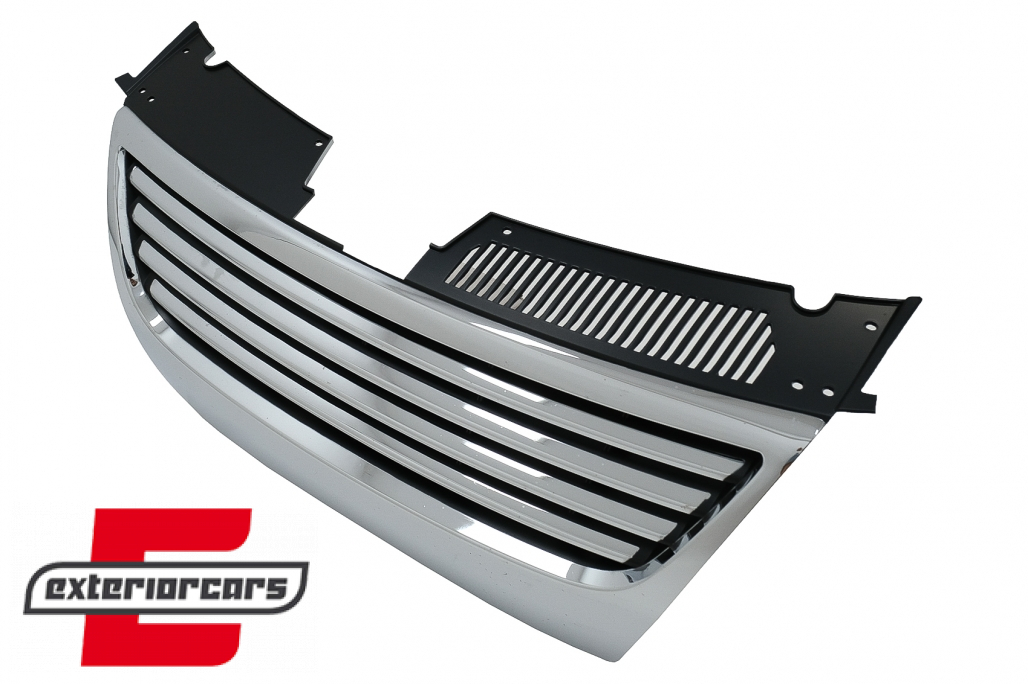 Prednja maska bez znaka (chrome/crna) / VW Passat B6 3C (2005-2010) - Slika 3