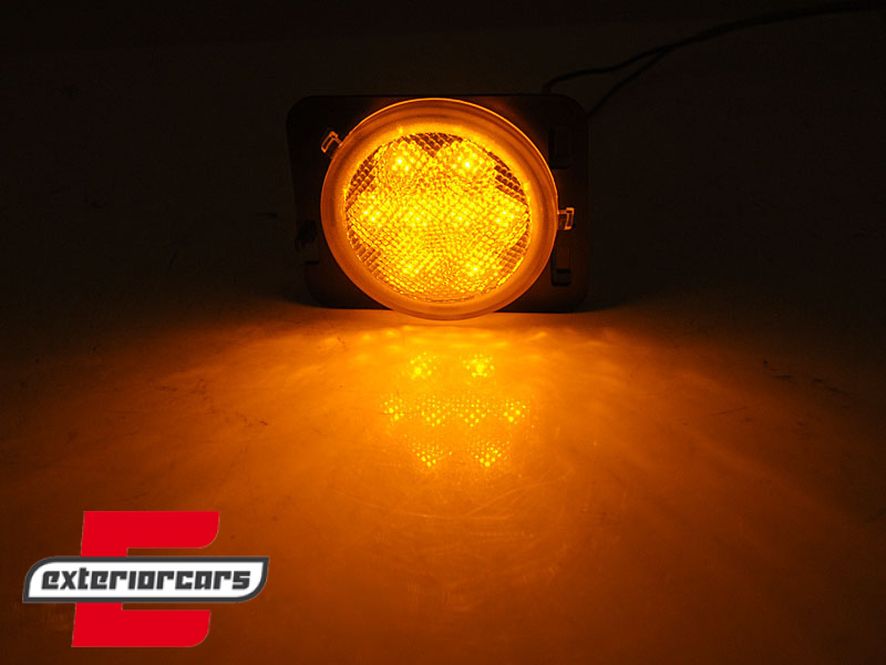 LED bočni žmigavci (chrome) / Jeep Wrangler JK (2007-2017) Rubicon JK (2007-2017) - Slika 2