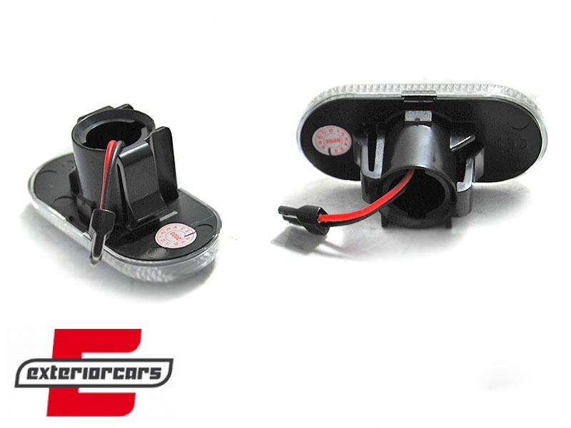 Bočni žmigavci LED SEQ (bijela) / Smart ForTwo Nissan Opel Dacia Renault - Slika 4