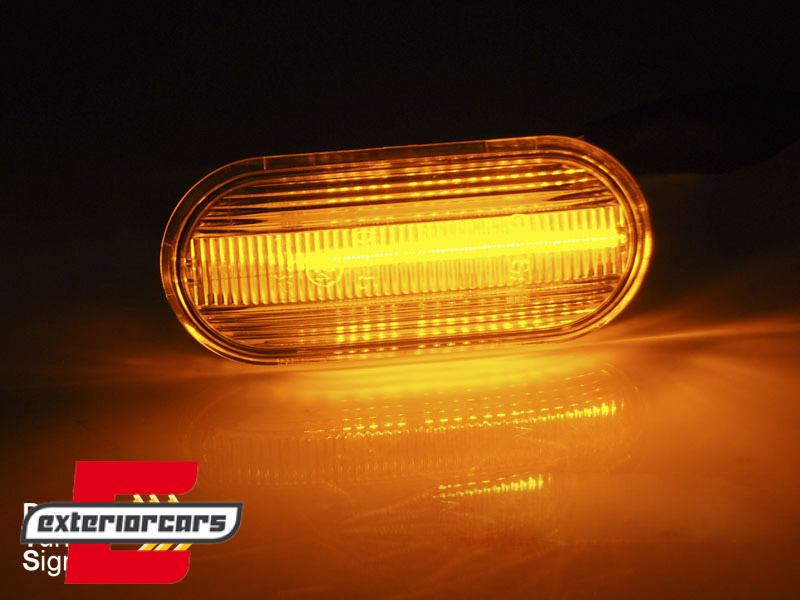 Bočni žmigavci LED SEQ (bijela) / SEAT FORD VOLKSWAGEN - Slika 2