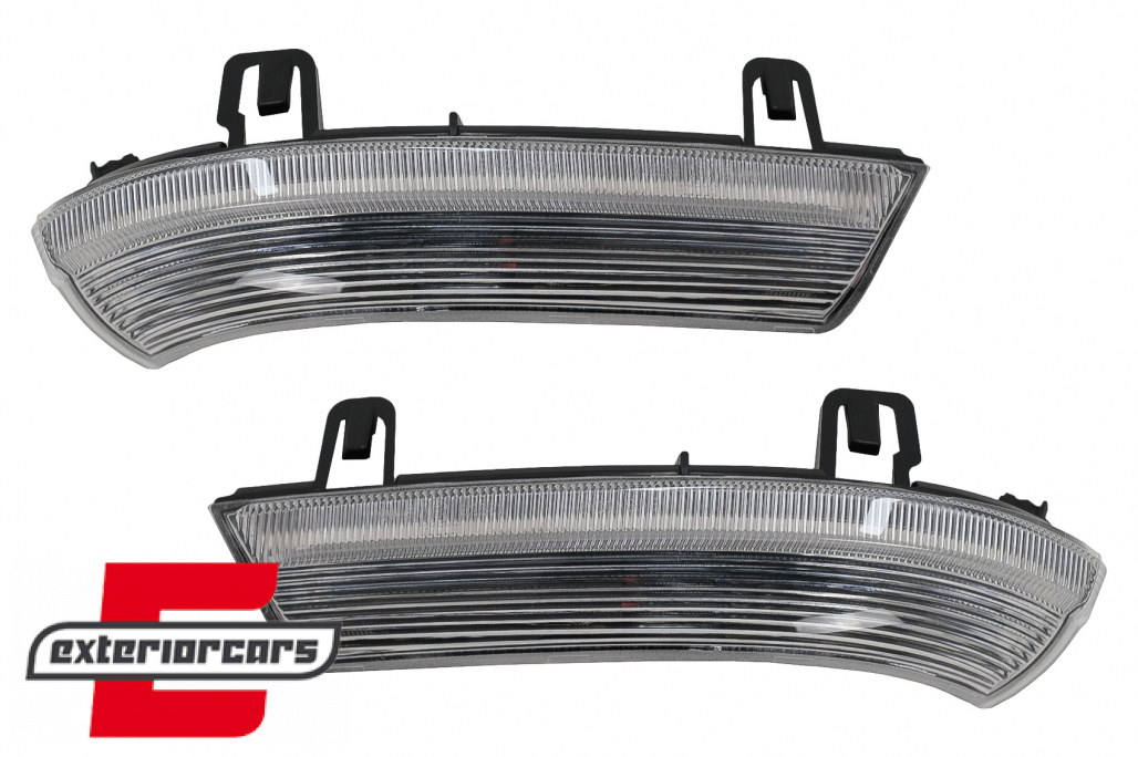 Žmigavci u retrovizoru LED SEQ (bijela) / VW Golf 5 6 Plus Jetta Passat Sharan Škoda Superb (2002-2008) Seat Alhambra (2009-2010) - Slika 6