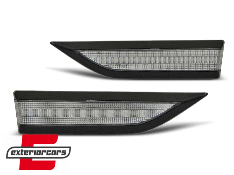 Bočni žmigavci LED SEQ (crna/bijela) / VW Caddy IV (2015-2020) - Slika 2
