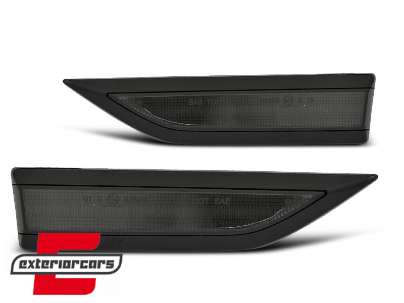 Bočni žmigavci LED SEQ (crna/smoke) / VW Caddy IV (2015-2020) - Slika 2