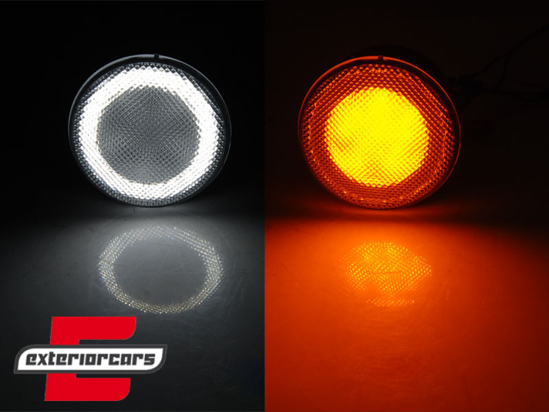 LED prednji žmigavci s dodatnim pozicijskim svjetlom (smoke) / Jeep Wrangler JK (2007-2018) - Slika 2