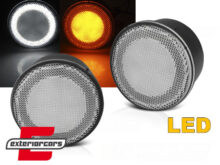 LED prednji žmigavci s dodatnim pozicijskim svjetlom (bijela) / Jeep Wrangler JK (2007-2018)