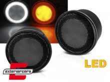 LED prednji žmigavci s dodatnim pozicijskim svjetlom (smoke) / Jeep Wrangler JK (2007-2018)