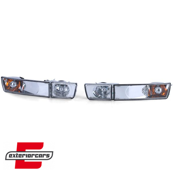 Prednji žmigavci sa maglenkama (chrome) / VW Golf III 3 Vento (1991-1998) - Slika 2