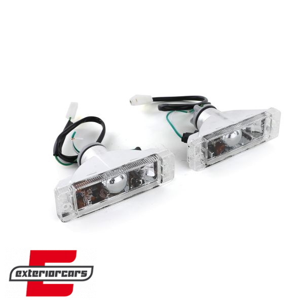 Prednji žmigavci (chrome) / VW Golf 1 (1974-1983) Golf 2 (1983-1991) Jetta (1984-1991) Polo 86C - Slika 5