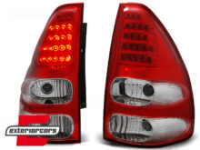 LED stražnja svjetla (crvena/kristal) / Toyota Land Cruiser FJ120 (2003-2008)