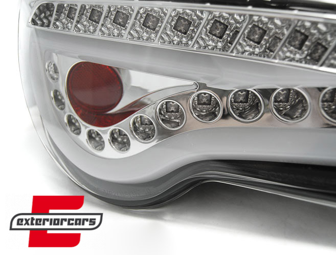 Full LED stražnja svjetla LightBar SEQ žmigavci (chrome) / Toyota GT86 (2012-2016) - Slika 2