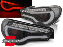 Full LED stražnja svjetla LightBar SEQ žmigavci (crna) / Toyota GT86 (2012-2016)