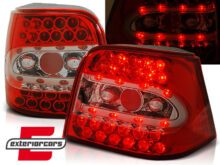 LED stražnja svjetla (crvena/kristal) / Volkswagen Golf 4 (09.1997-09.2003)
