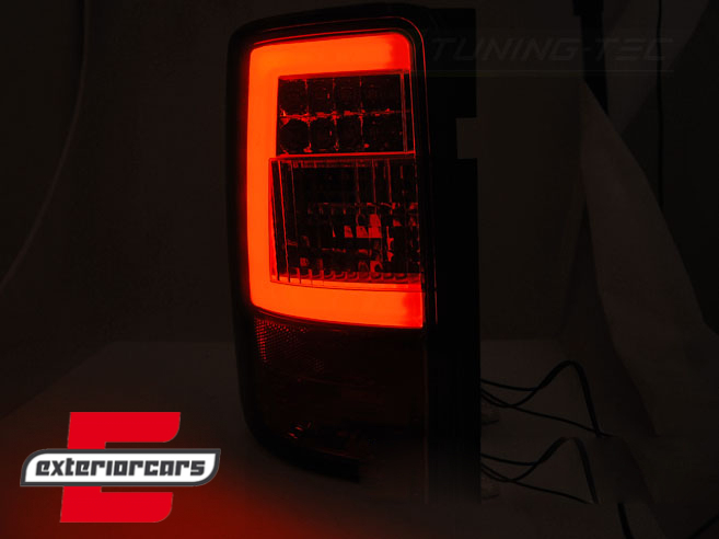 LED LightBar stražnja svjetla (crvena/kristal) / VW Volkswagen Caddy 3 tip 2k (2003-03.2014) - Slika 2