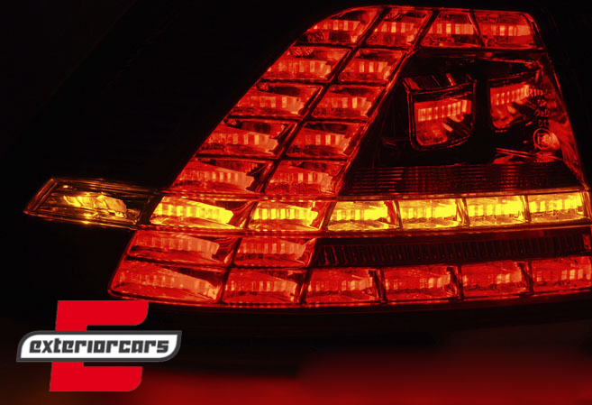 LED stražnja svjetla SEQ žmigavci GTI look (crvena/smoke) / VW Golf 7 VII (2013-2017) - Slika 3