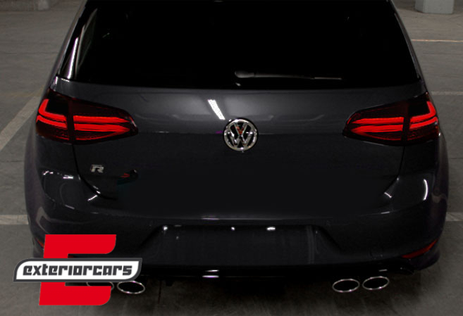 Full LED stražnja svjetla LedBar (smoke) / VW Golf 7 VII (2013-2017) - Slika 6
