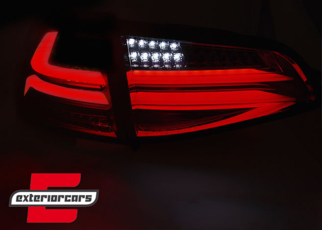Full LED stražnja svjetla LedBar (smoke) / VW Golf 7 VII (2013-2017) - Slika 4