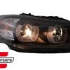Prednja svjetla 3D LED Angel Eyes U-dizajn (crna) / BMW serije 3 E90 limuzina E91 karavan (03.2005-08.2008) - Slika 15