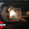 Prednja svjetla 3D LED Angel Eyes U-dizajn (crna) / BMW serije 3 E90 limuzina E91 karavan (03.2005-08.2008) - Slika 17