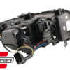 Prednja svjetla 3D LED Angel Eyes U-dizajn (crna) / BMW serije 3 E90 limuzina E91 karavan (03.2005-08.2008) - Slika 18
