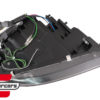 Prednja svjetla 3D LED Angel Eyes U-dizajn (crna) / BMW serije 3 E90 limuzina E91 karavan (03.2005-08.2008) - Slika 22