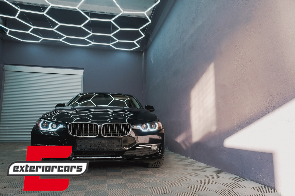 Prednja svjetla Angel Eyes LED DRL (crna) / BMW serije 3 F30 F31 limuzina karavan (10.2011-05.2015) - Slika 23