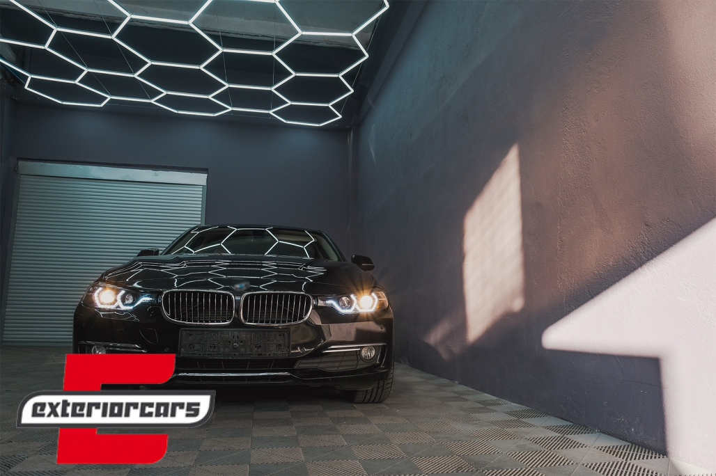 Prednja svjetla Angel Eyes LED DRL (crna) / BMW serije 3 F30 F31 limuzina karavan (10.2011-05.2015) - Slika 24
