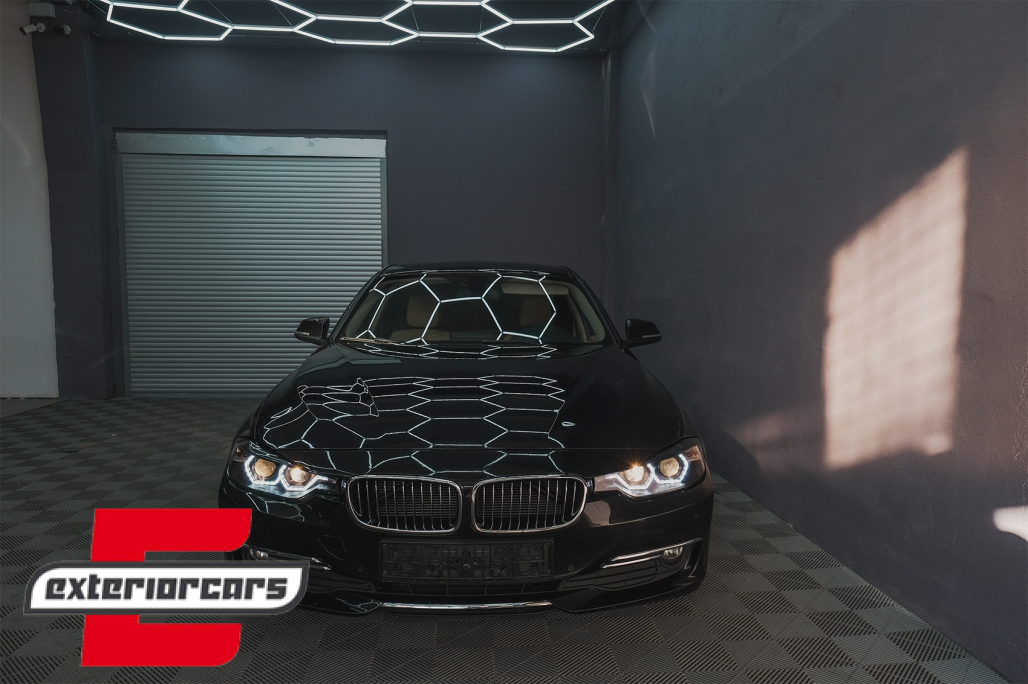Prednja svjetla Angel Eyes LED DRL (crna) / BMW serije 3 F30 F31 limuzina karavan (10.2011-05.2015) - Slika 25