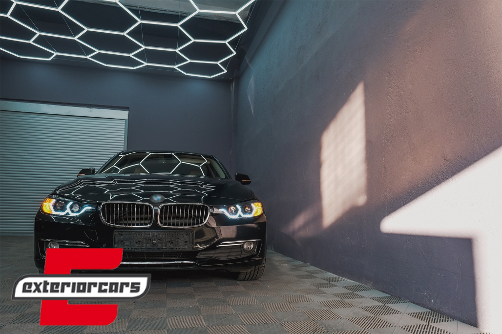 Prednja svjetla Angel Eyes LED DRL (crna) / BMW serije 3 F30 F31 limuzina karavan (10.2011-05.2015) - Slika 26