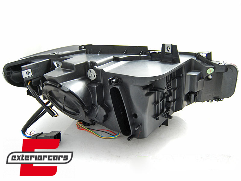 Prednja svjetla Angel Eyes LED DRL Xenon (crna) / BMW serije 3 F30 F31 limuzina karavan (10.2011-05.2015) - Slika 7