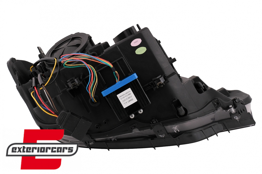 Prednja svjetla Angel Eyes LED DRL Xenon (crna) / BMW serije 3 F30 F31 limuzina karavan (10.2011-05.2015) - Slika 11