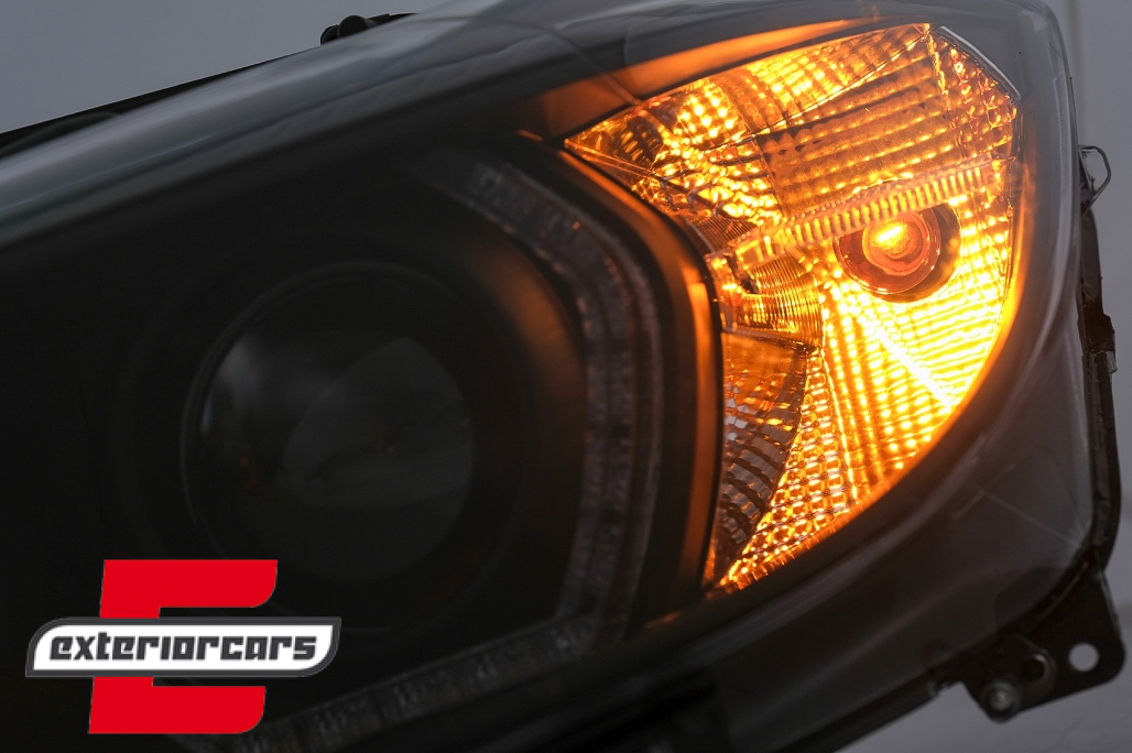 Prednja svjetla Angel Eyes LED DRL Xenon (crna) / BMW serije 3 F30 F31 limuzina karavan (10.2011-05.2015) - Slika 9