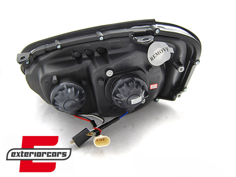 Prednja svjetla LED TubeLight (chrome) / Subaru Impreza II GD (2003-2005) - Slika 4