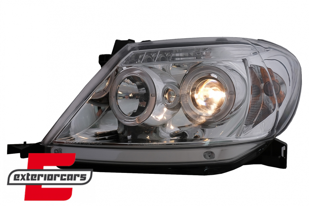 Prednja svjetla Angel Eyes (chrome) / Toyota Hilux (2005-2011) - Slika 12