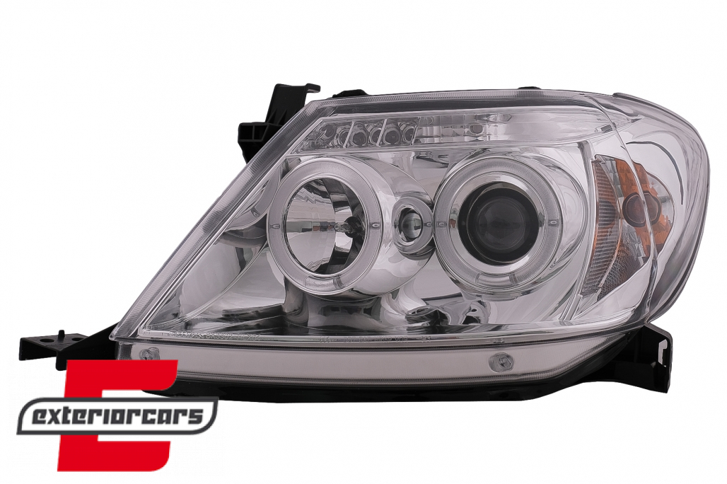 Prednja svjetla Angel Eyes (chrome) / Toyota Hilux (2005-2011) - Slika 17
