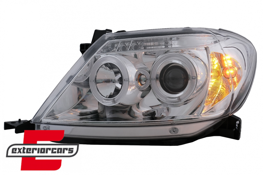 Prednja svjetla Angel Eyes (chrome) / Toyota Hilux (2005-2011) - Slika 9