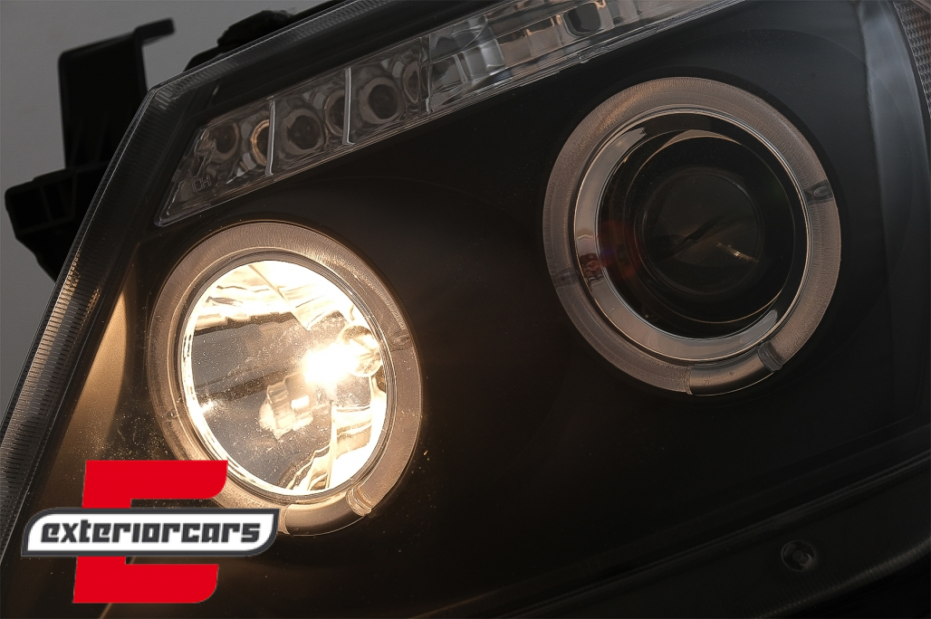 Prednja svjetla Angel Eyes (crna) / Toyota Hilux (2005-2011) - Slika 11